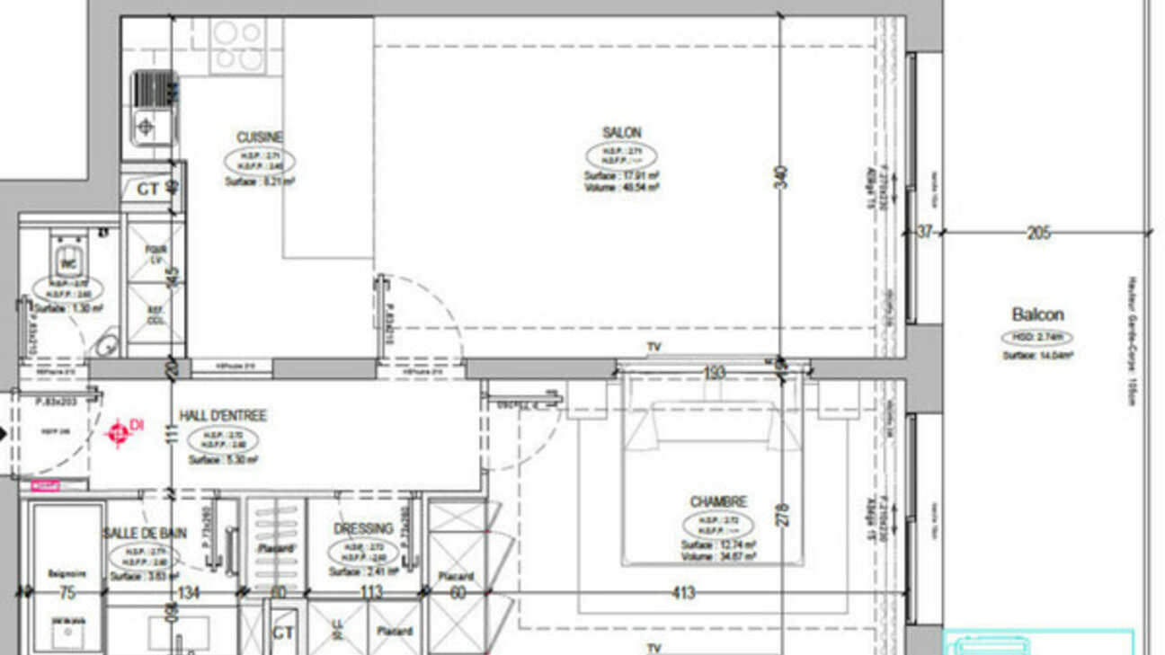 Vendita Château Amiral Appartamento / 2 stanze - 8 / 8